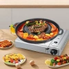 Portable outdoor stainless steel barbecue grill, folding gas stove, portable cassette stove, outdoor folding barbecue grill, portable gas stove, lightweight for picnics Specification image